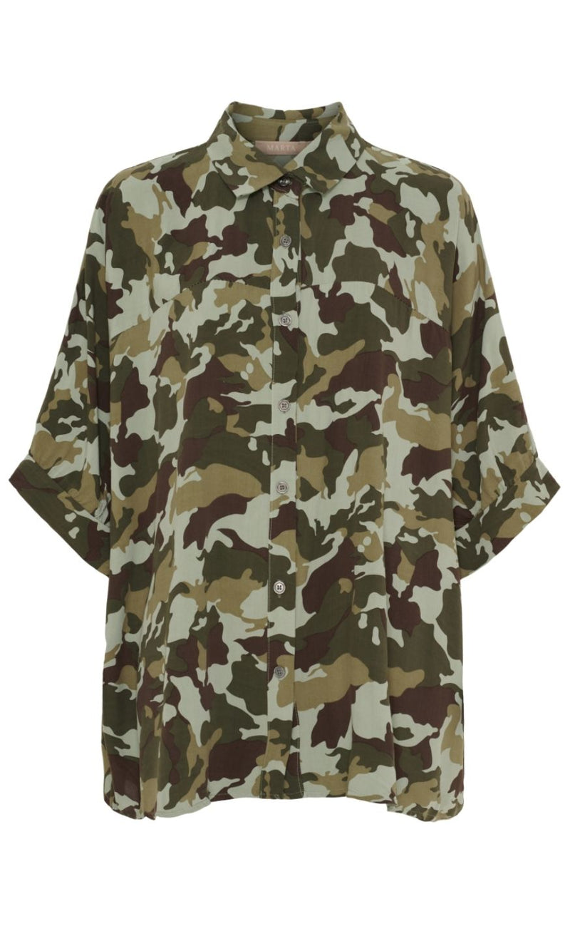 Marta Du Chateau Skjorte - Zenobia - Camo