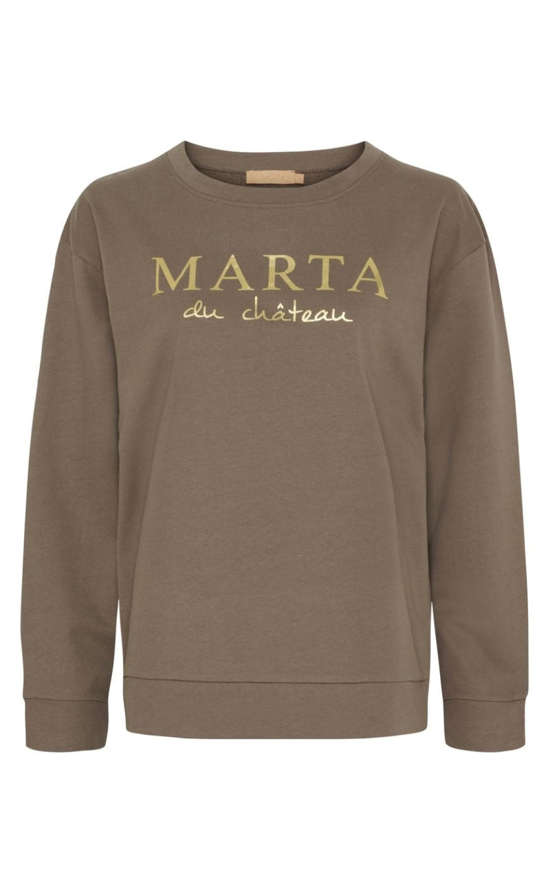 Marta Du Chateau Sweatshirt - Annemette - Fango