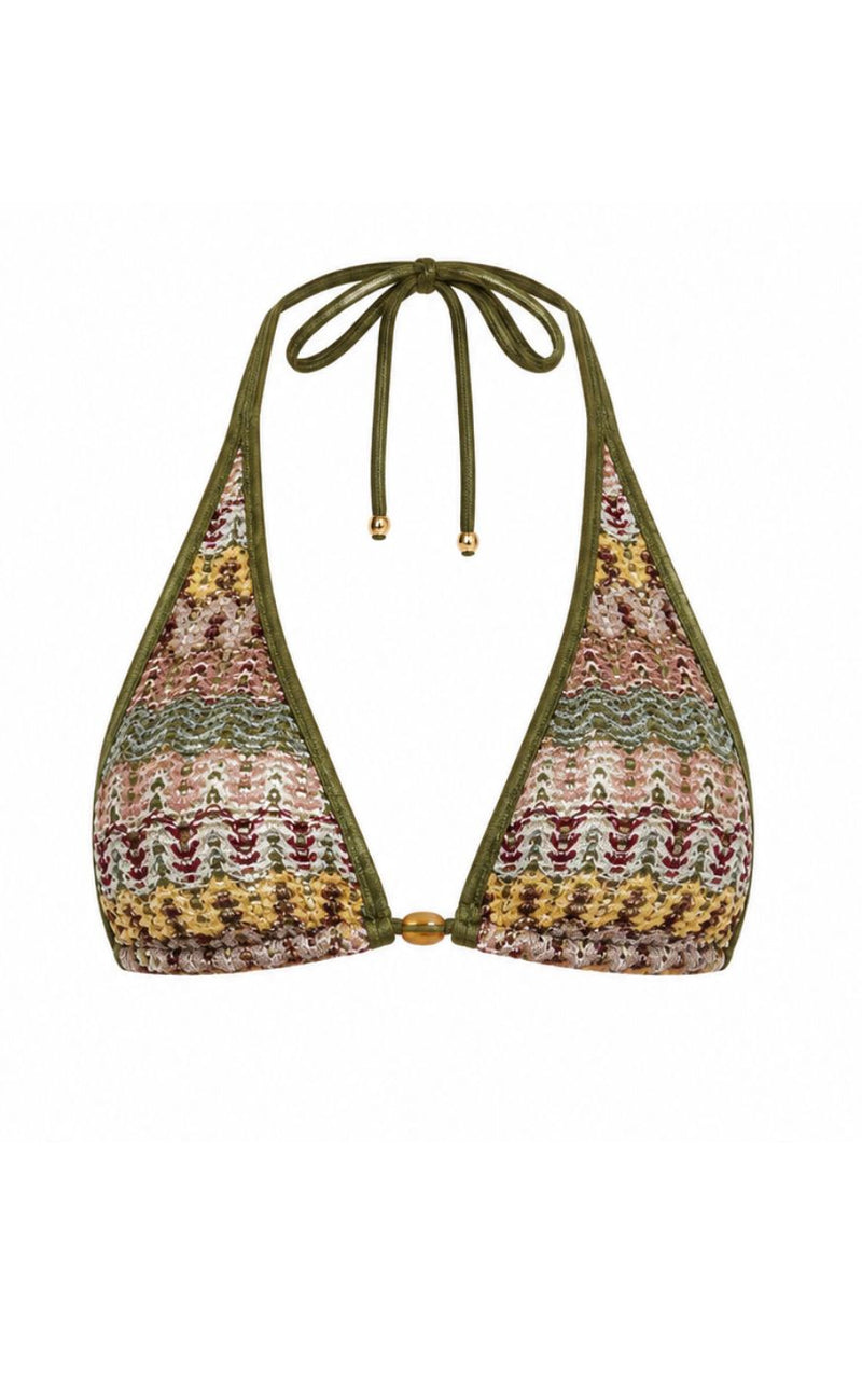 Unica Copenhagen Bikinitopp - Cilla - Army