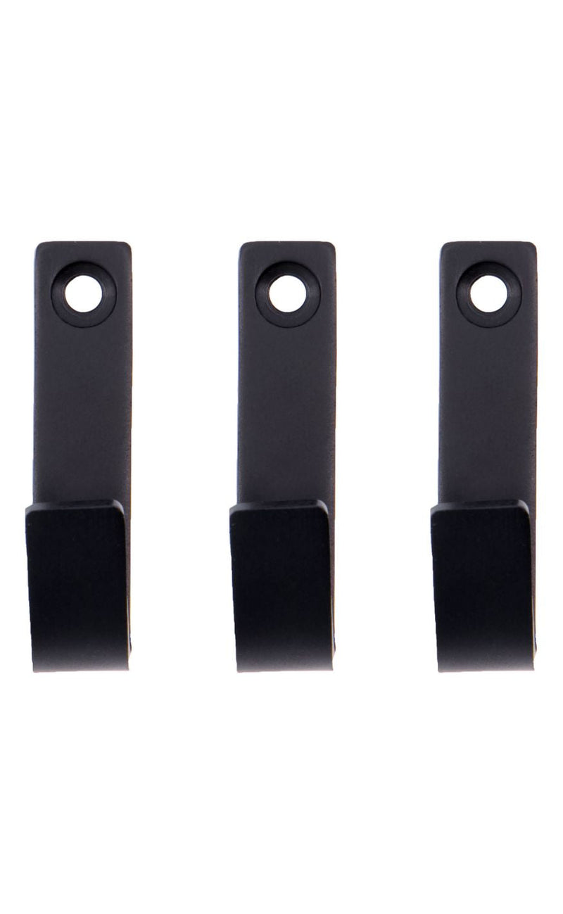 Meraki Knage - Thapsus 3-pack - Børstet Sort Finish