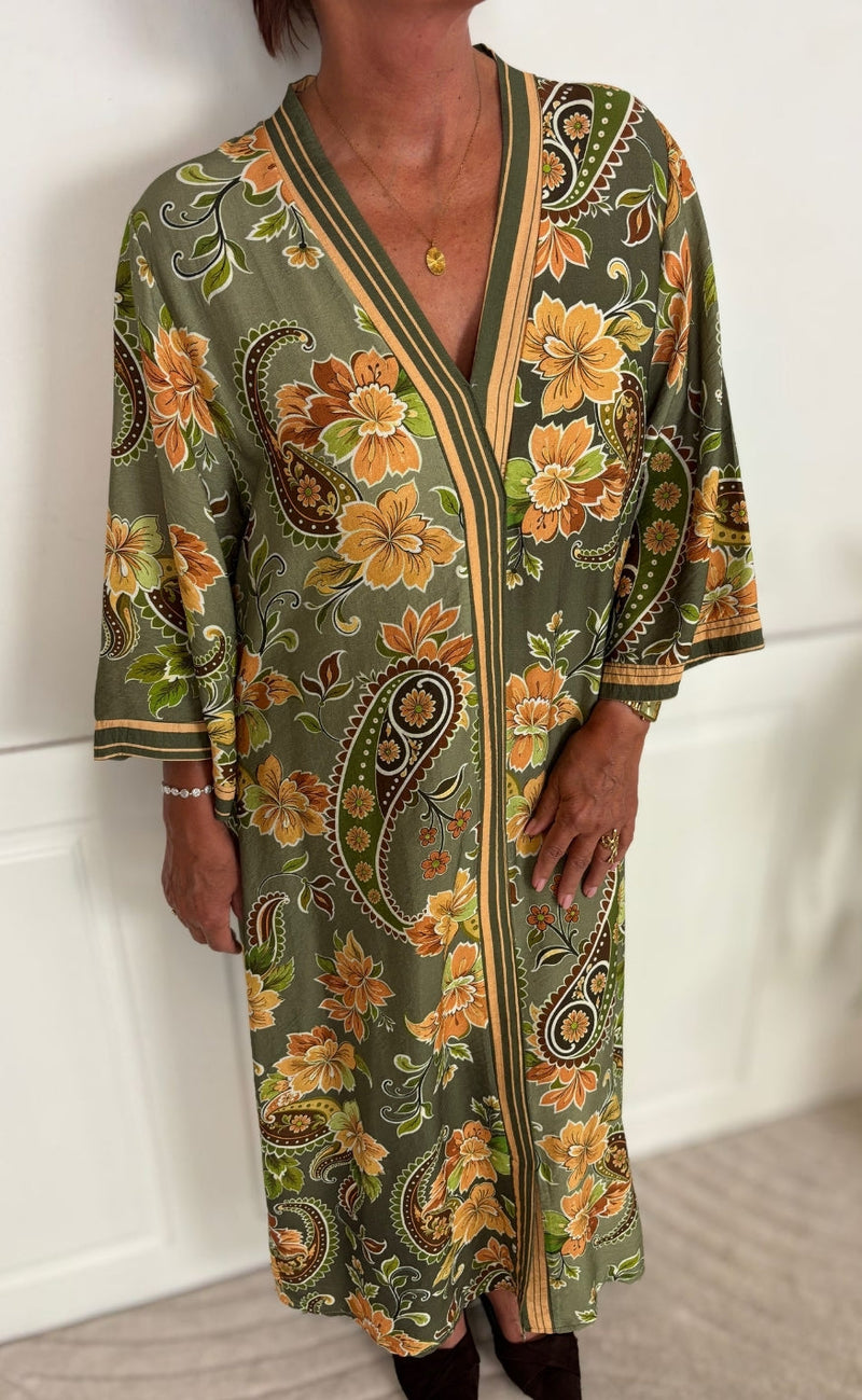 Marta Du Chateau Kjole - Stefania - Military4603tpe