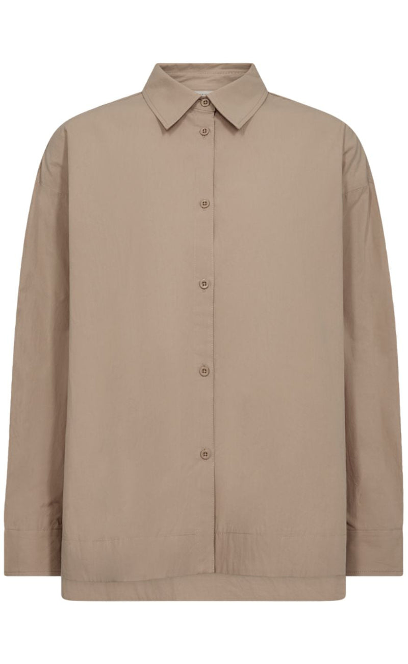Freequent Skjorte - Jally - Simply Taupe