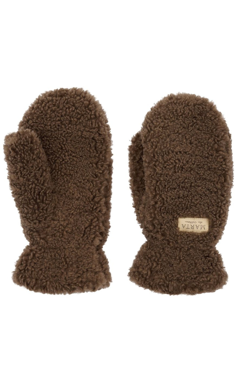 Marta Du Chateau Votter - Marta Teddy Mitten - Brown