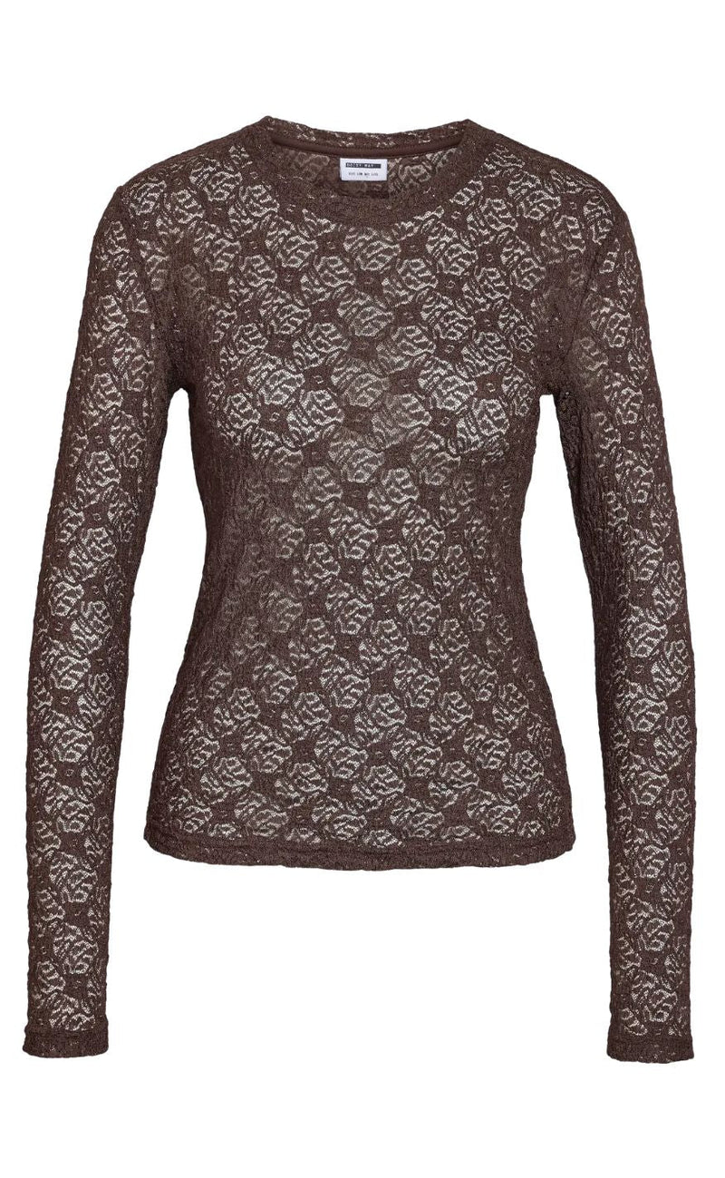 Noisy May Topp - Judith Lace - Chocolate Brown