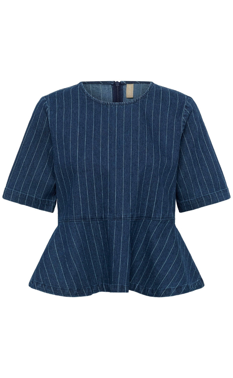 Culture Bluse - Mai Renny - Dark Blue Wash