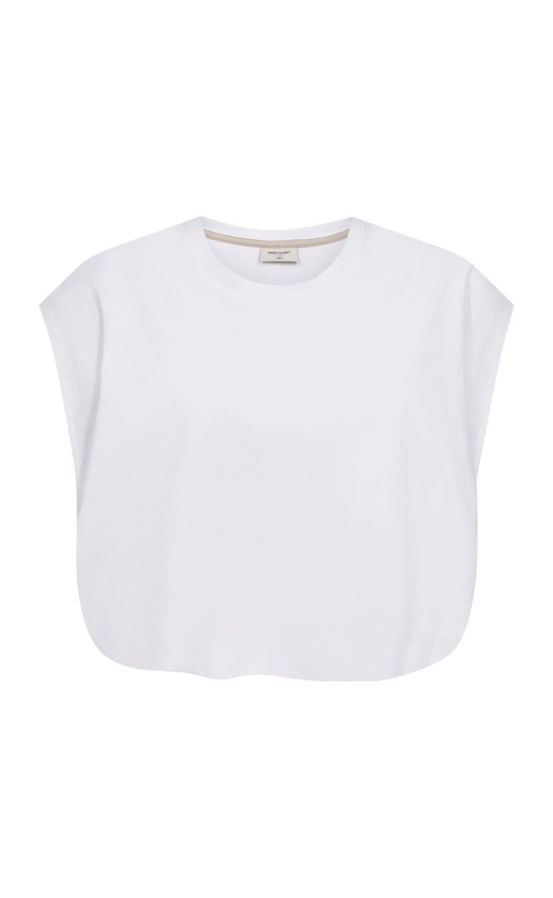 Freequent T-Shirt - Maly - Brilliant White w. Moonbeam
