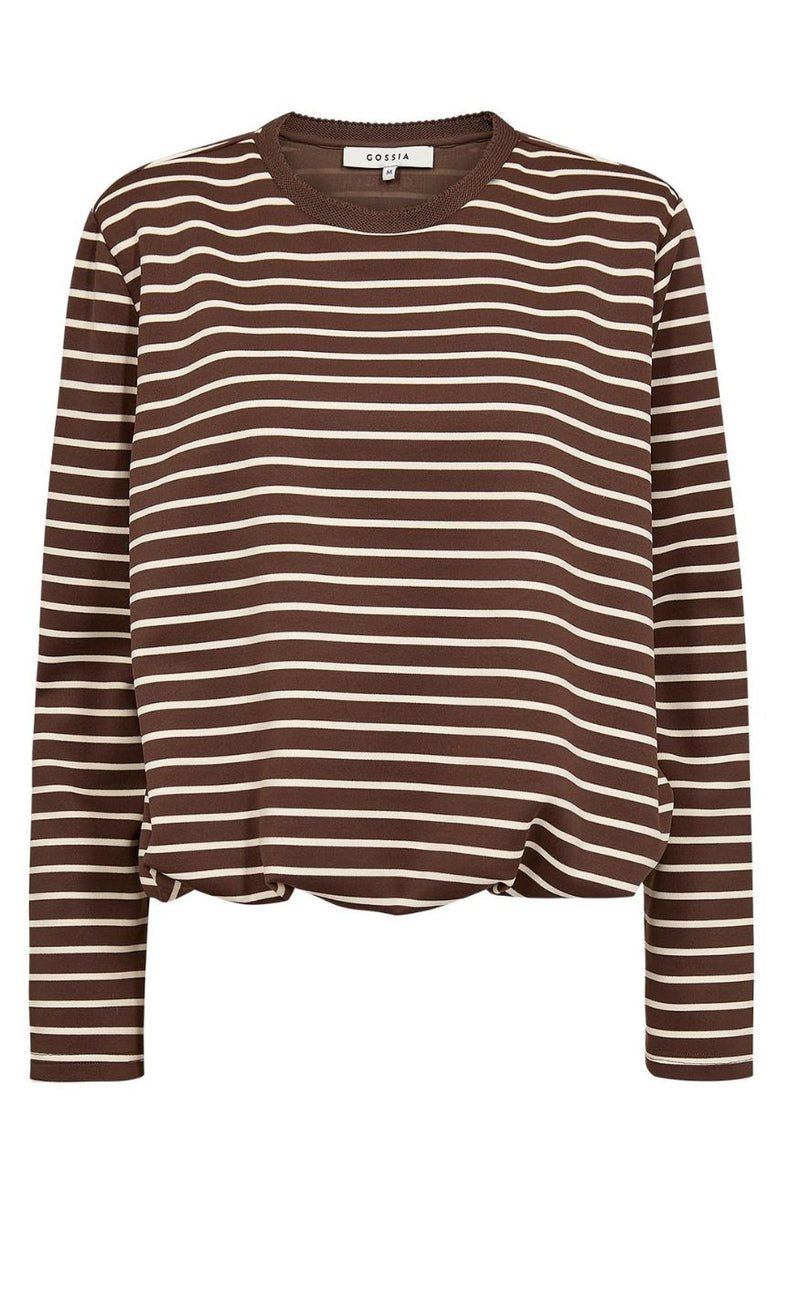 Gossia Bluse - Kinne - Brown Stripes