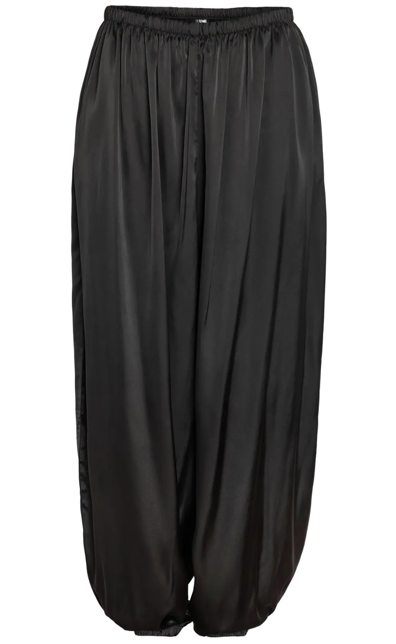Noisy May Bukser - Louise Satin Balloon - Black
