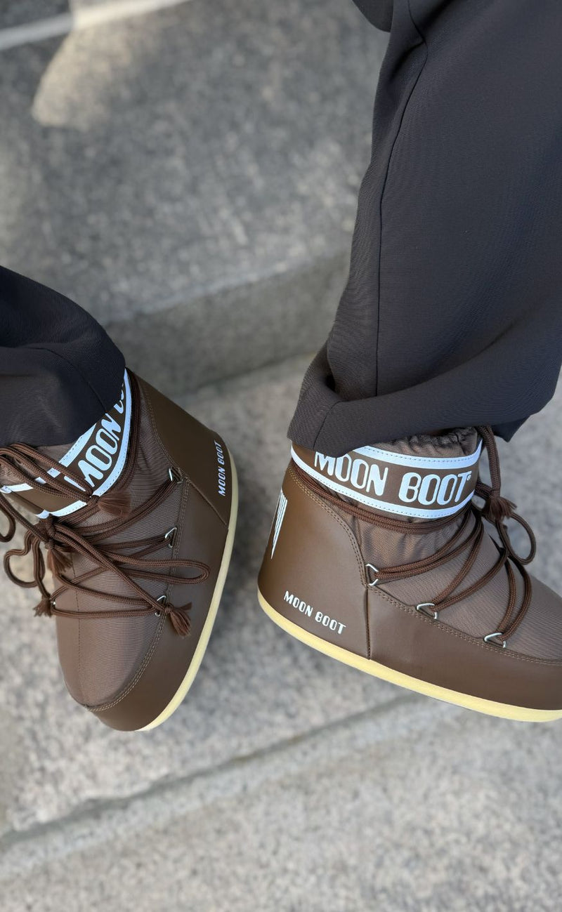 Moon Boot Støvler - Icon Low Nylon - Cocoa