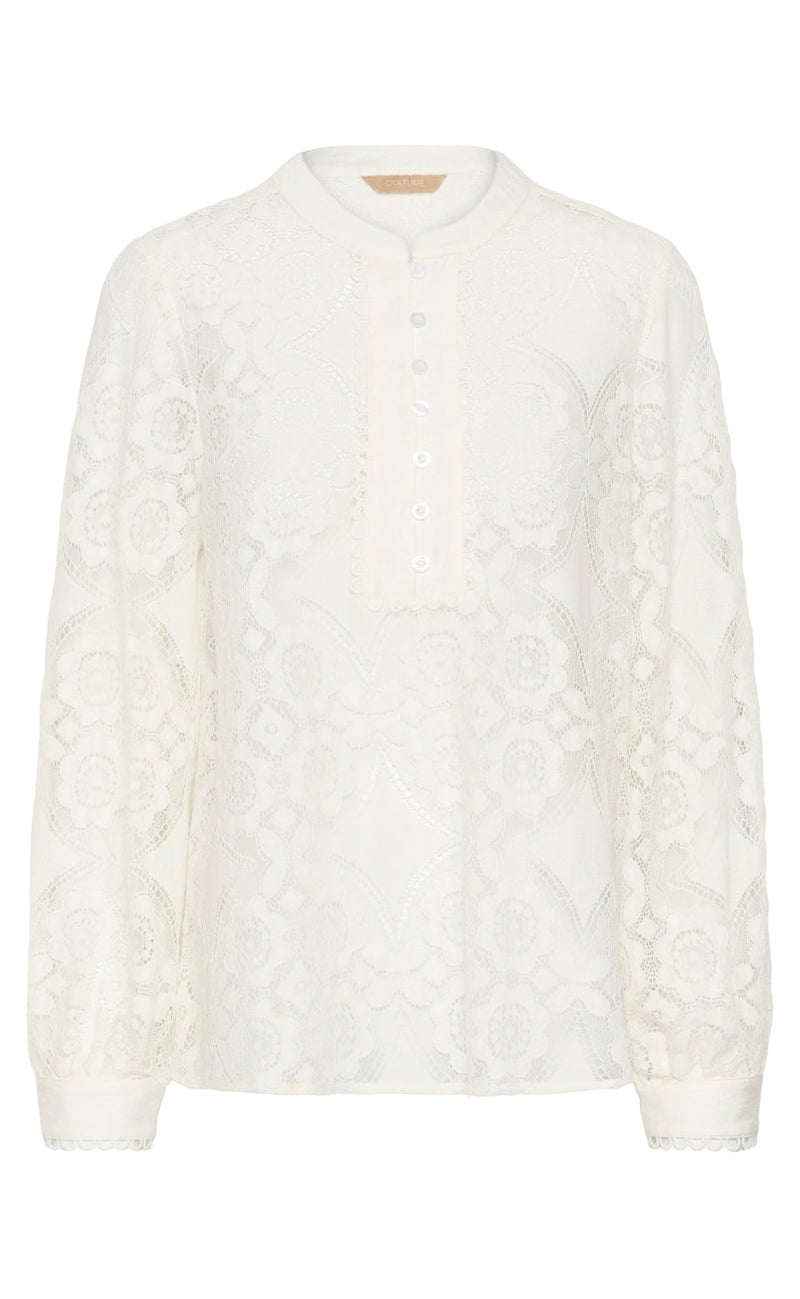 Culture Bluse - Labra - Spring Gardenia