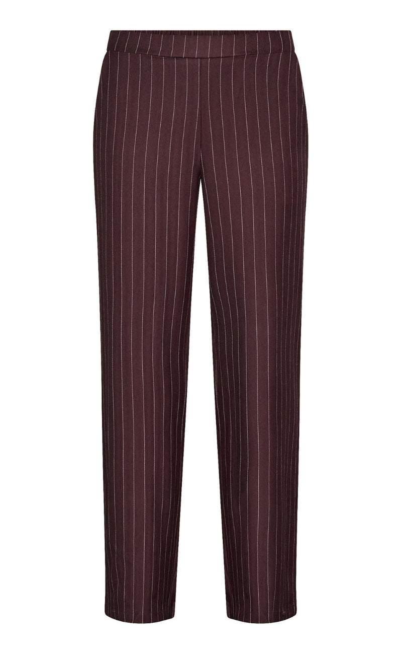 Love & Divine Bukser - Love1024-65 - Brown Pinstripes