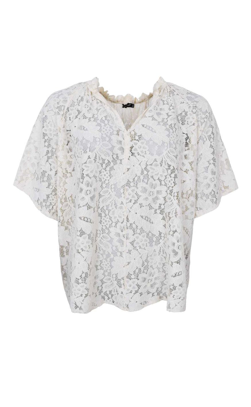 Black Colour Bluse - Sally - Champagne