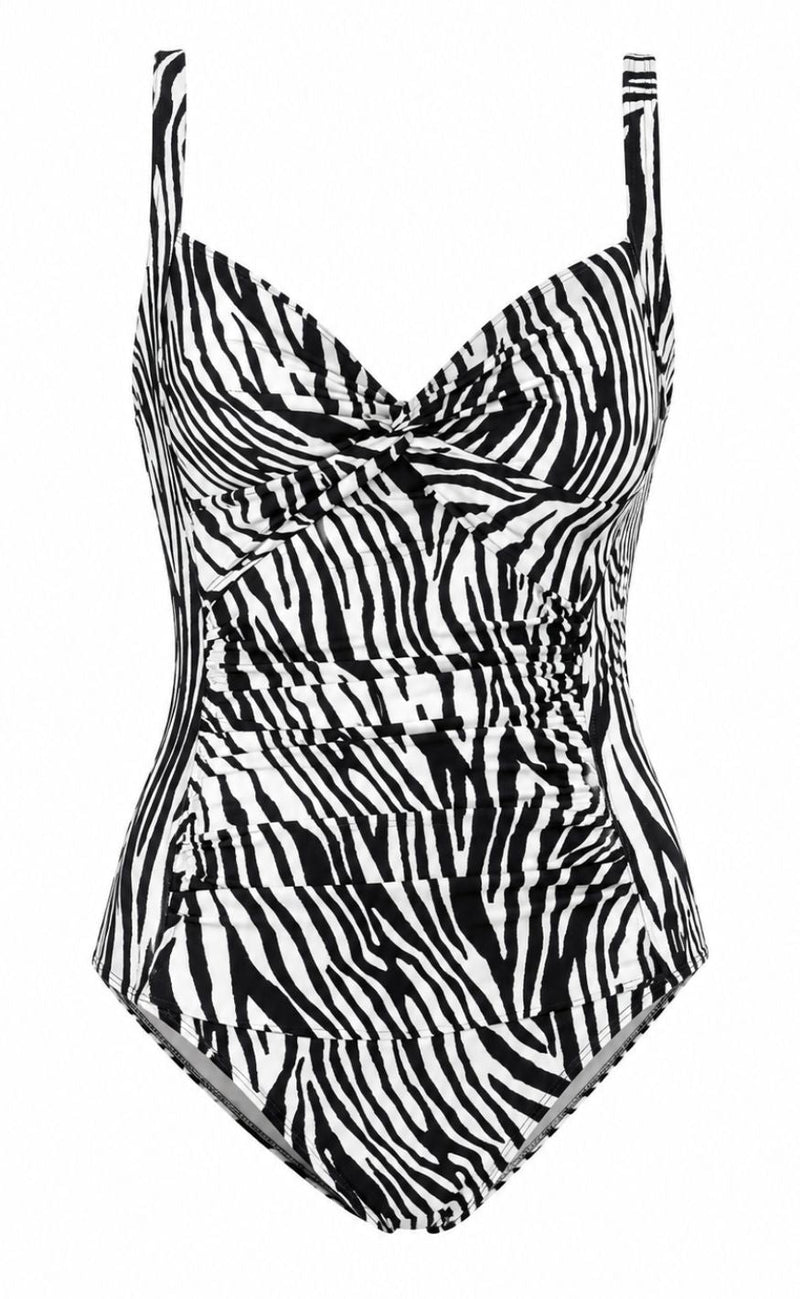 Unica Copenhagen Badedrakt - Alma - Black Zebra
