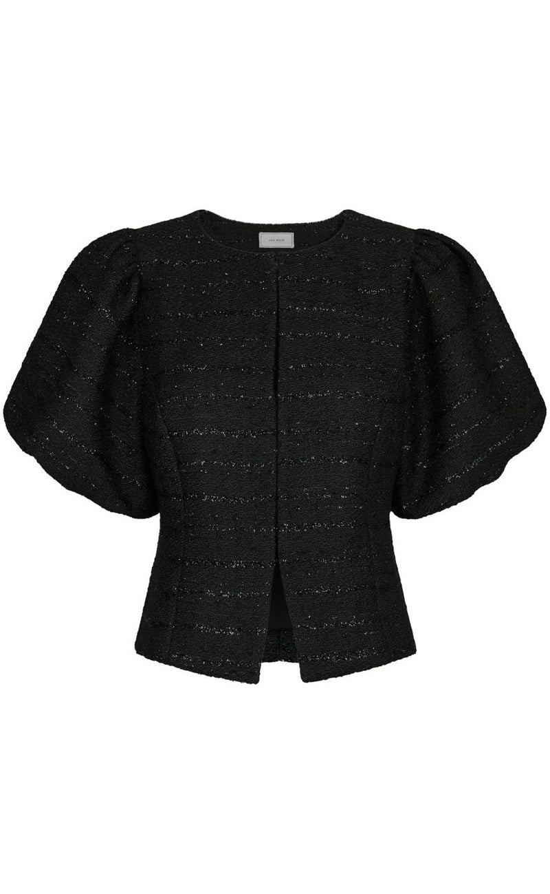 Neo Noir Bluse - Anela Boucle - Black