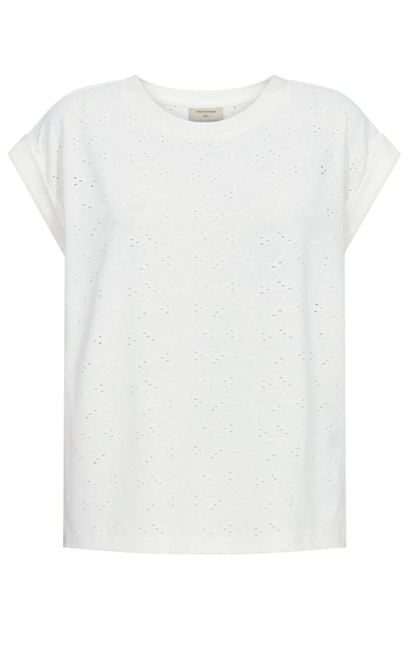 Freequent T-shirt - Blond - Off-white