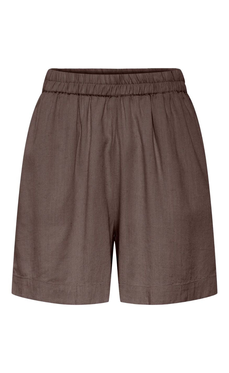 Pieces Shorts - Pia - Coffee Quartz