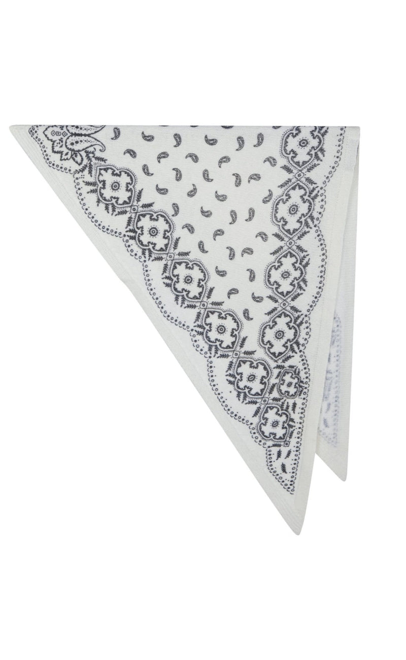 Neo Noir Skjerf - Lolana Paisley - Off White
