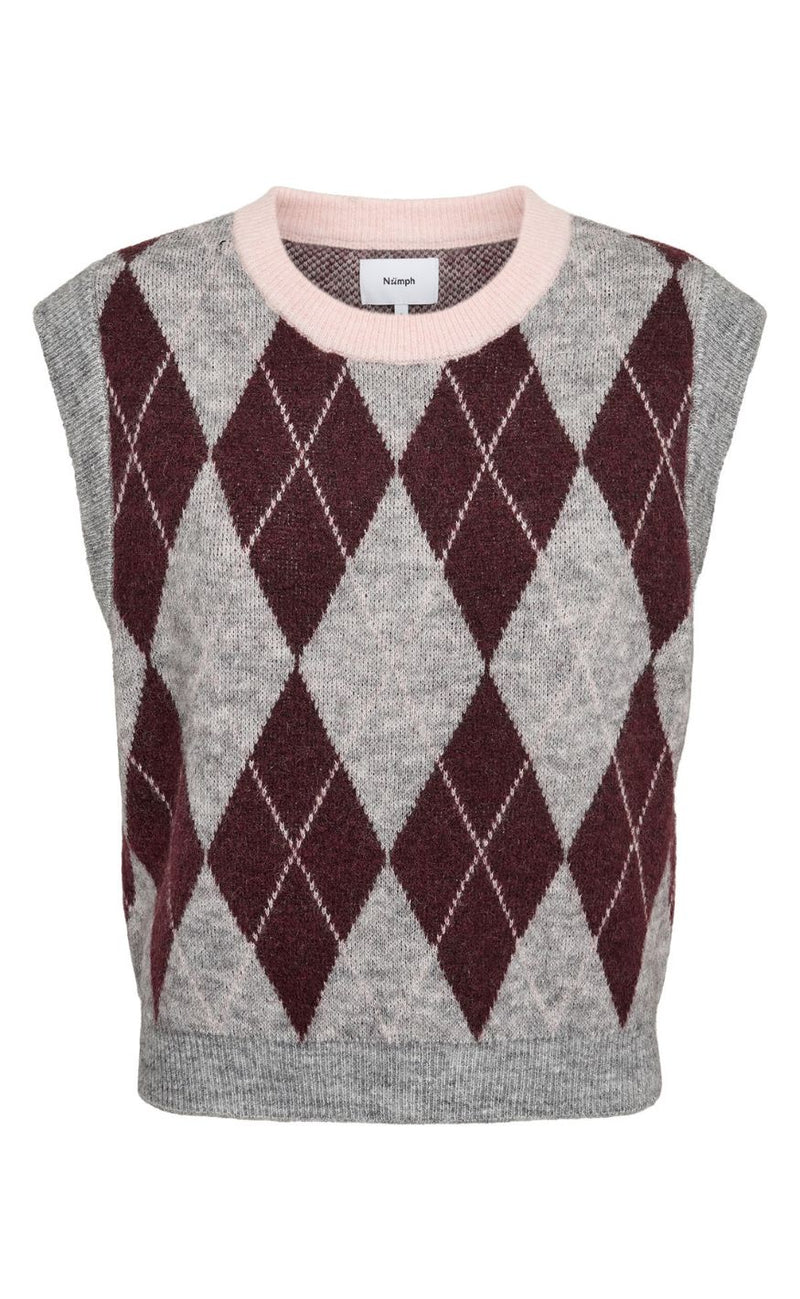 Nümph Vest - Tikla - Medium Grey Mel