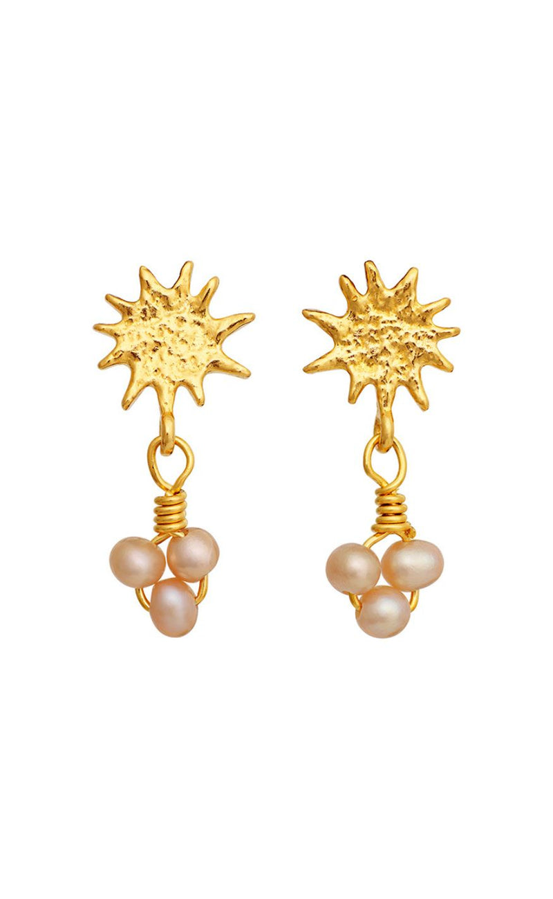 Maanesten Øreringer - Lucie - Gold Colour
