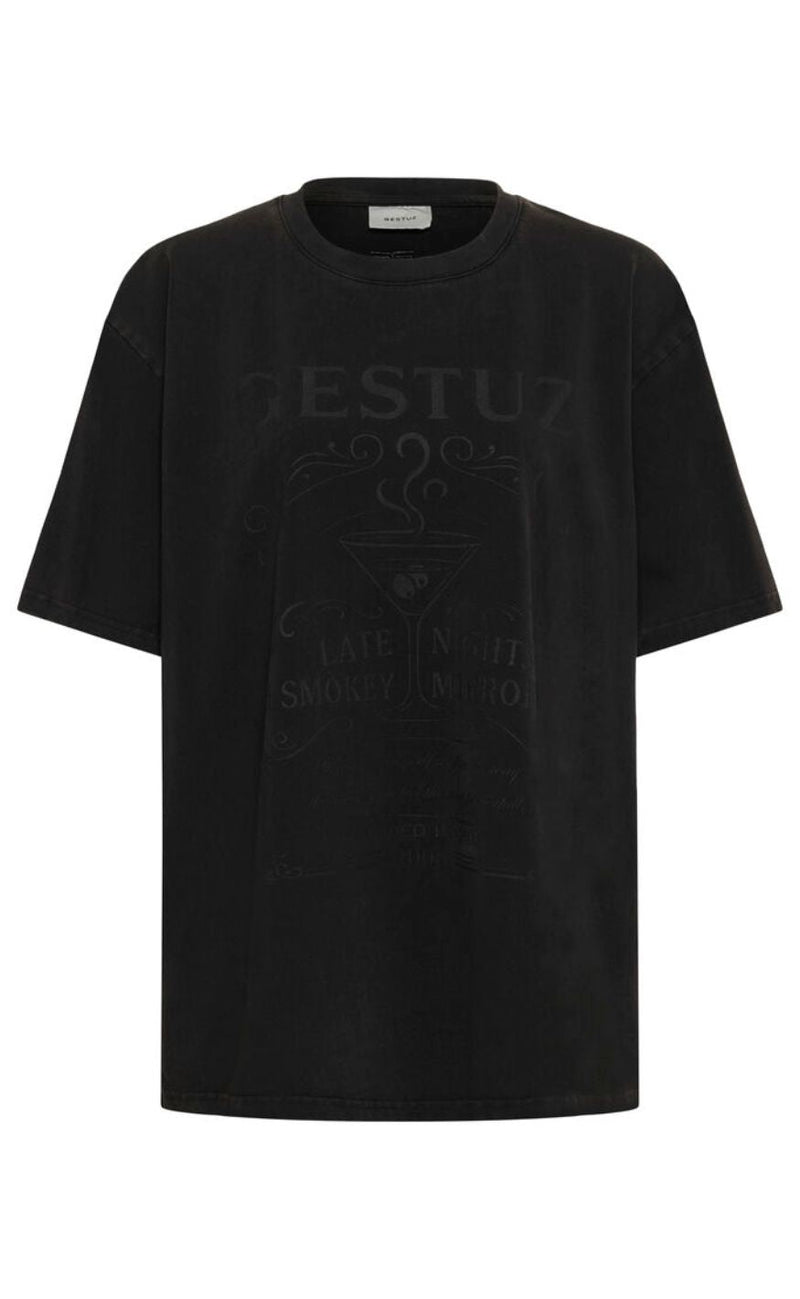 Gestuz T-Shirt - Elrose - Black