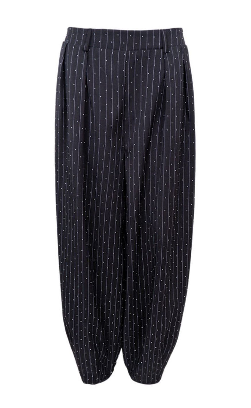 Black Colour Bukser - Angelica Strass Baloon - Black