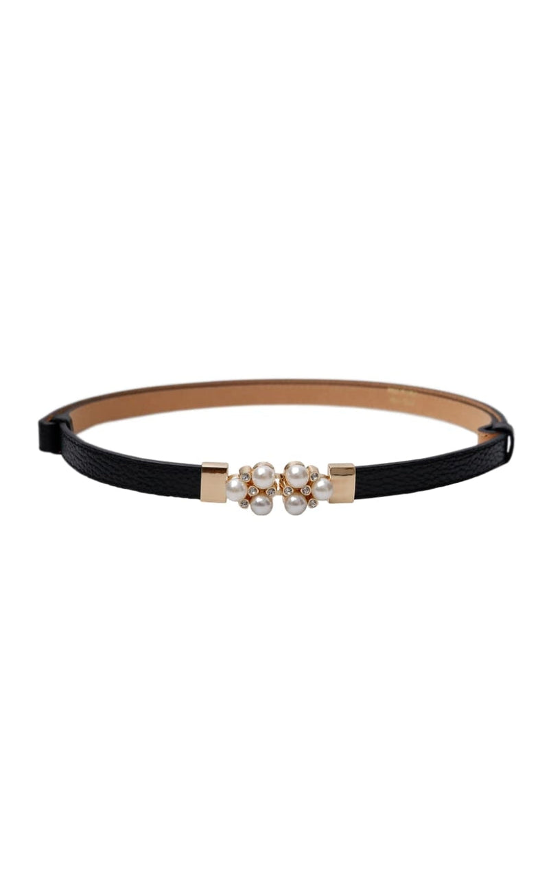Black Colour Belte - Ania - Black