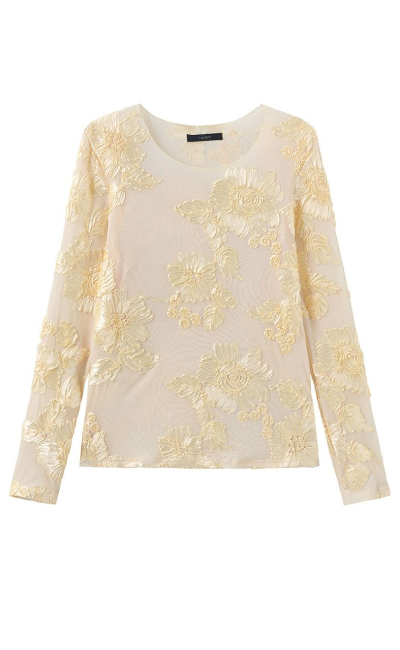 Luxzuz Bluse - Florana - Pastel Yellow