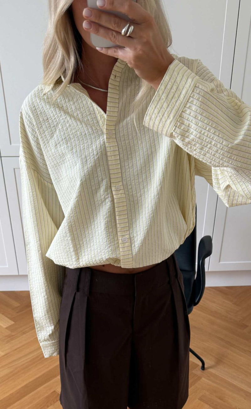 Noella Bluse - N-Nila - Etta Butter Stripe