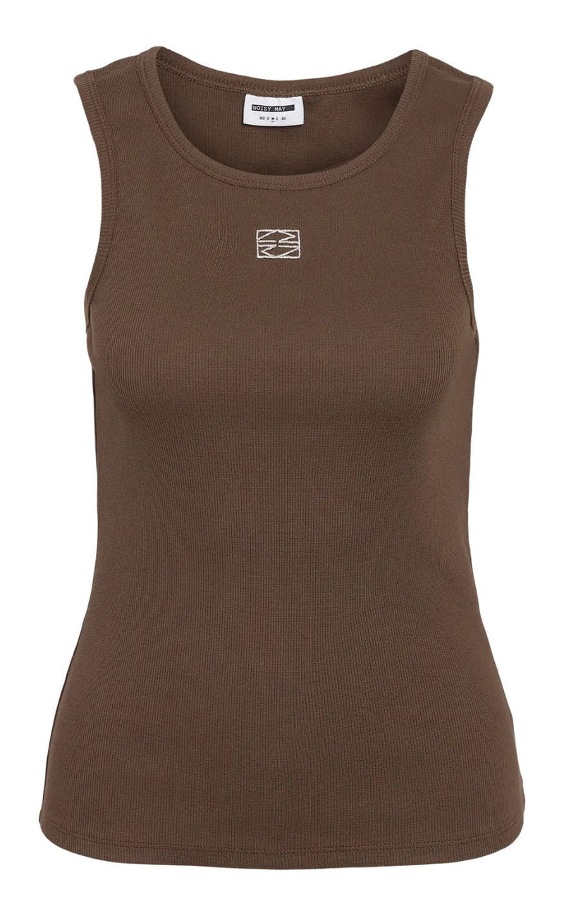 Noisy May Topp - Maya S/l Regular - Chocolate Brown