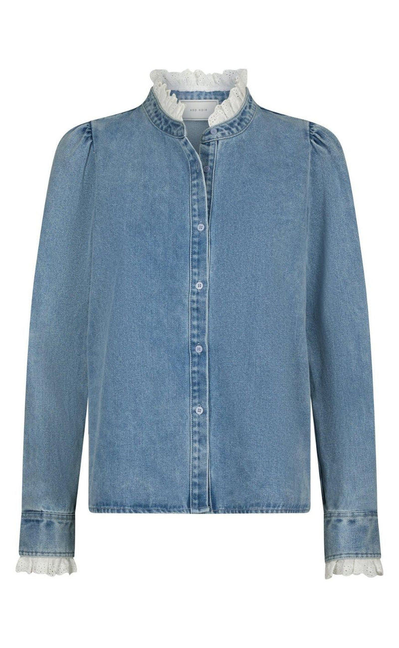 Neo Noir Skjorte - Imara Denim - Light Blue