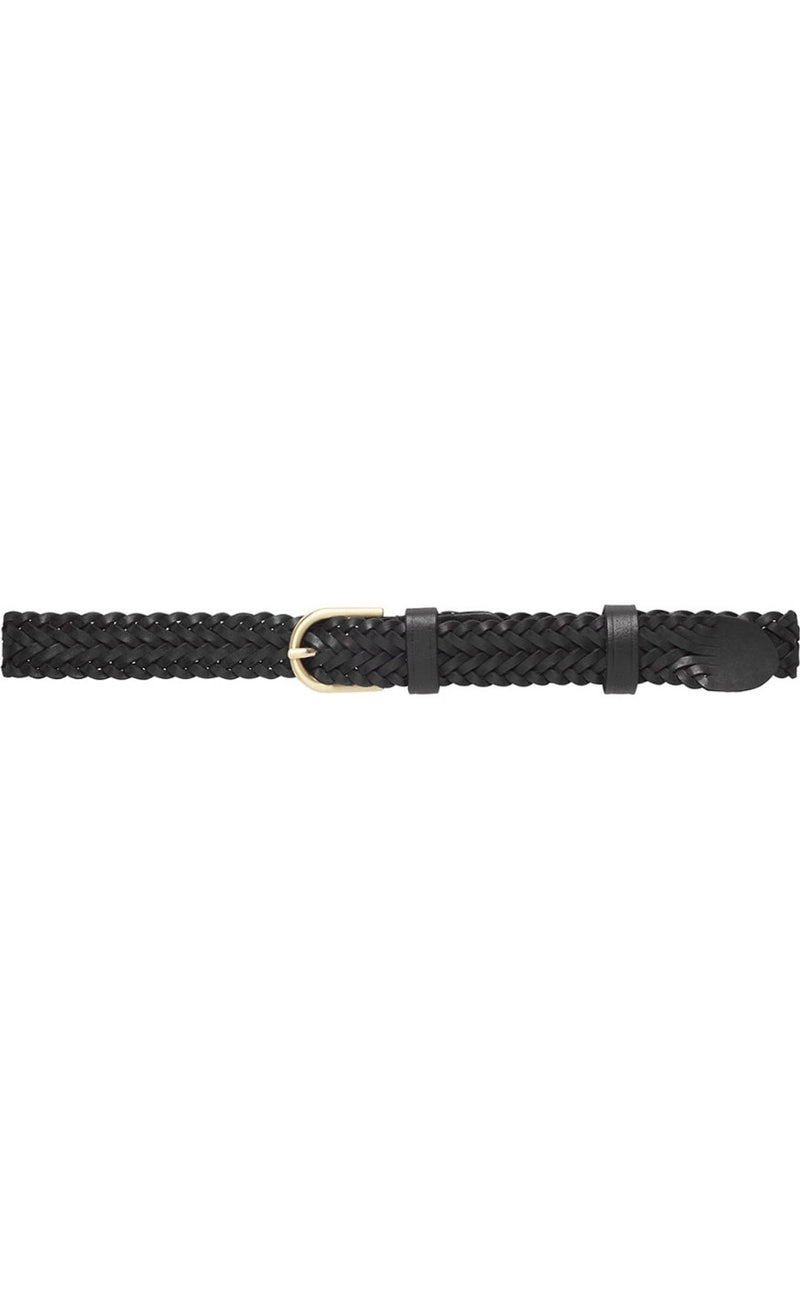Depeche Belte - Jeans Braided - Black