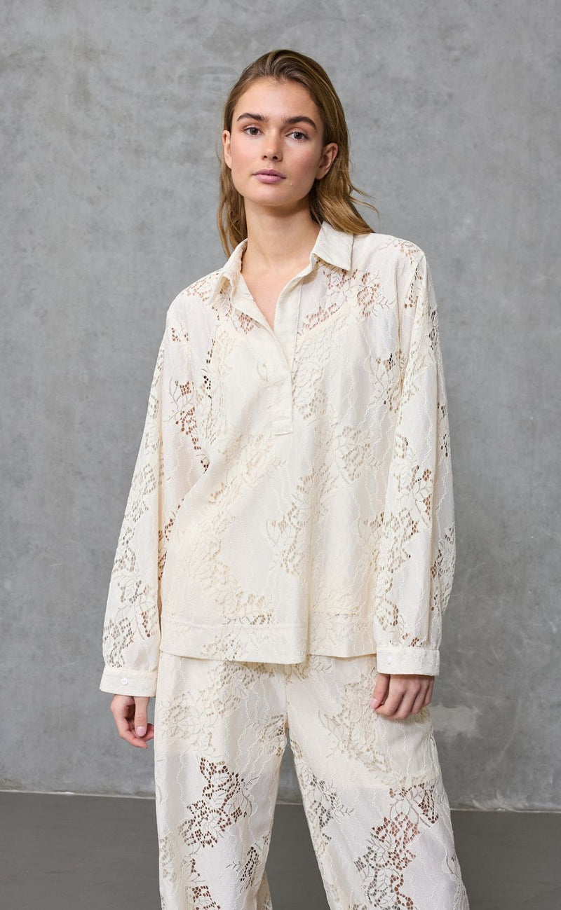 Love & Divine Skjorte - Love1526 - Cream