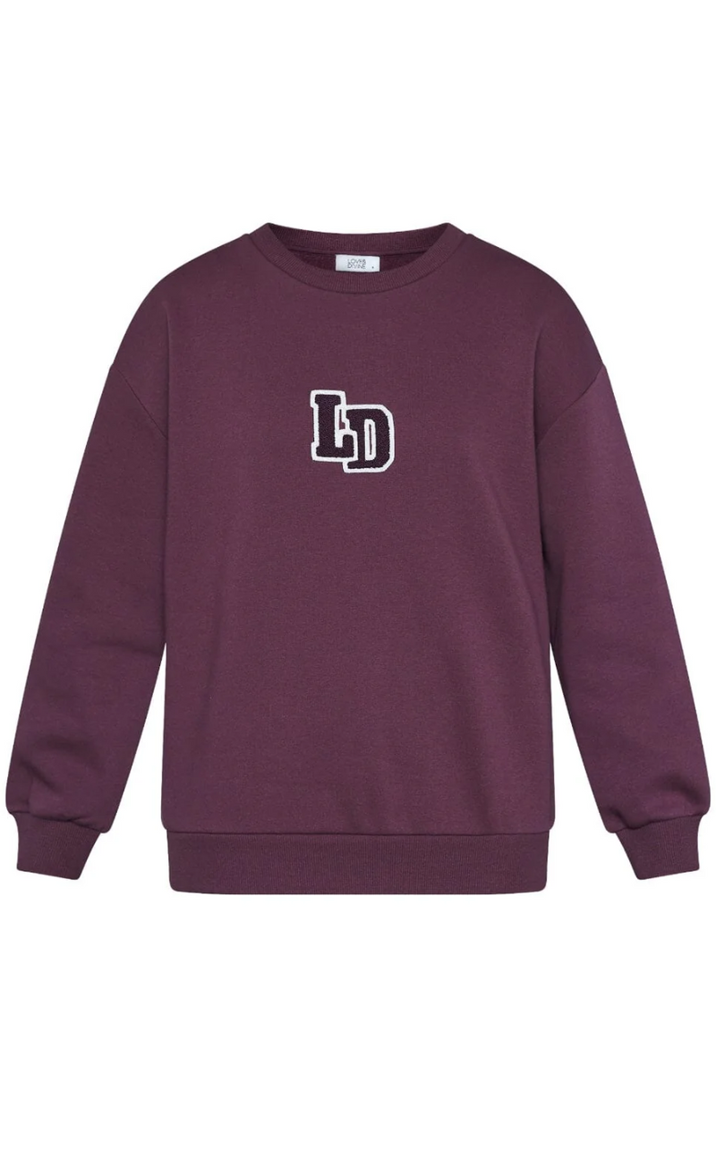 Love & Divine Sweatshirt - Love1456 - D. Bordeaux