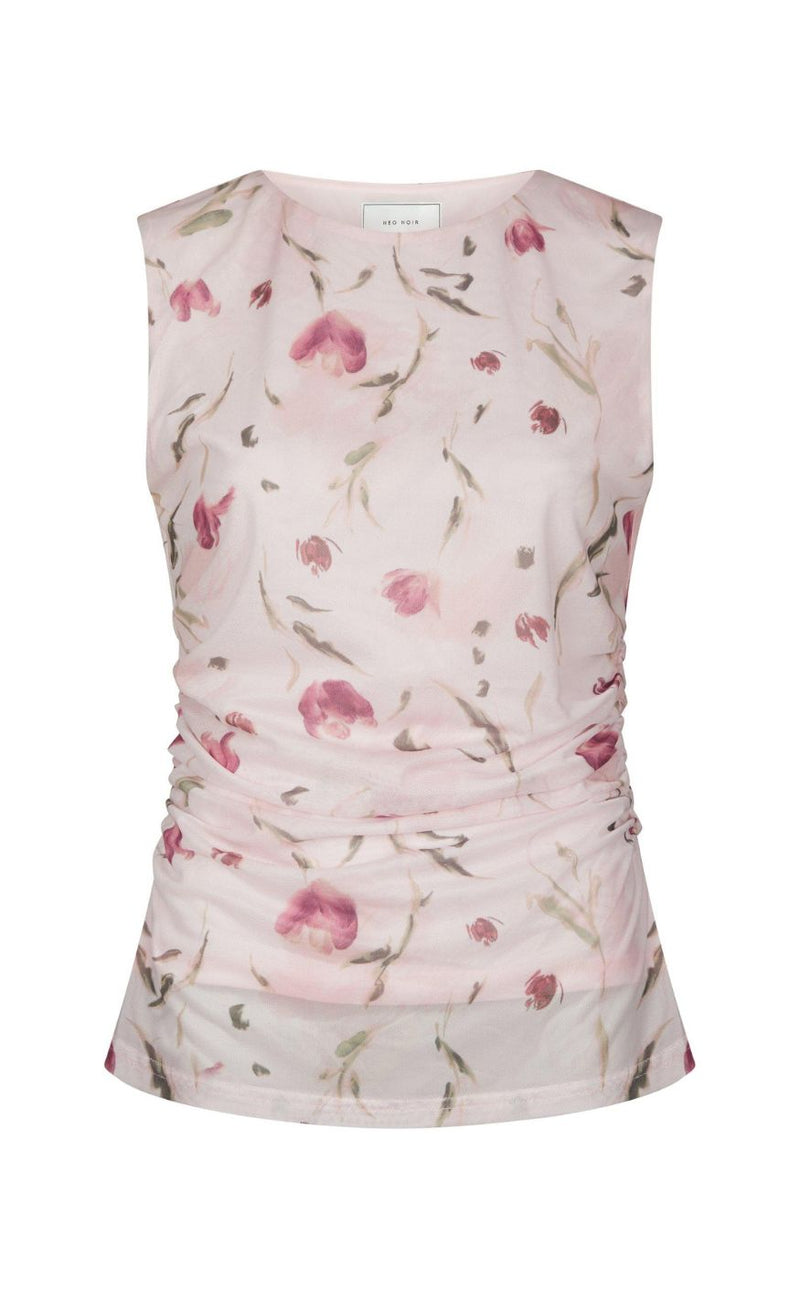 Neo Noir Topp - Liblana Artist Mesh - Light Pink