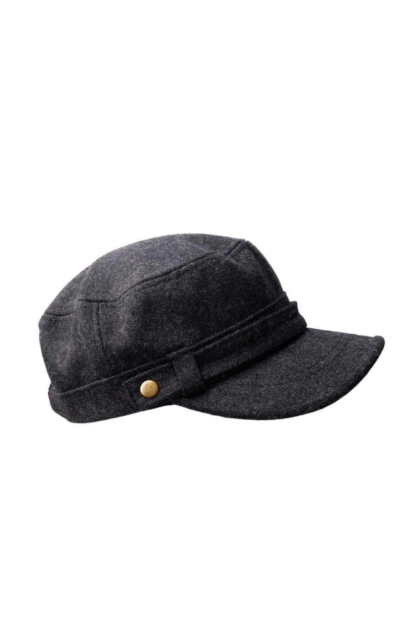 Black Colour Hatt - Glenna - Dk. Grey