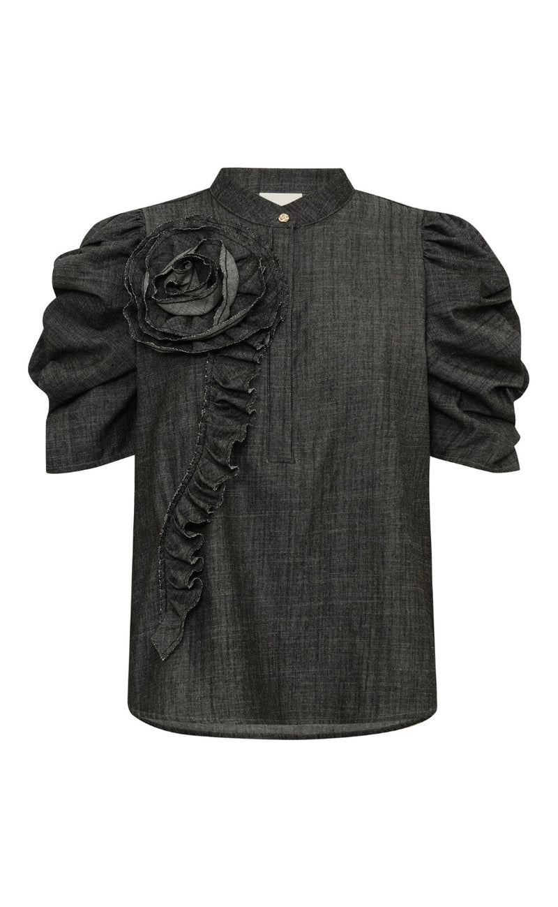 Gossia Bluse - Zabina Ci - Black Washed