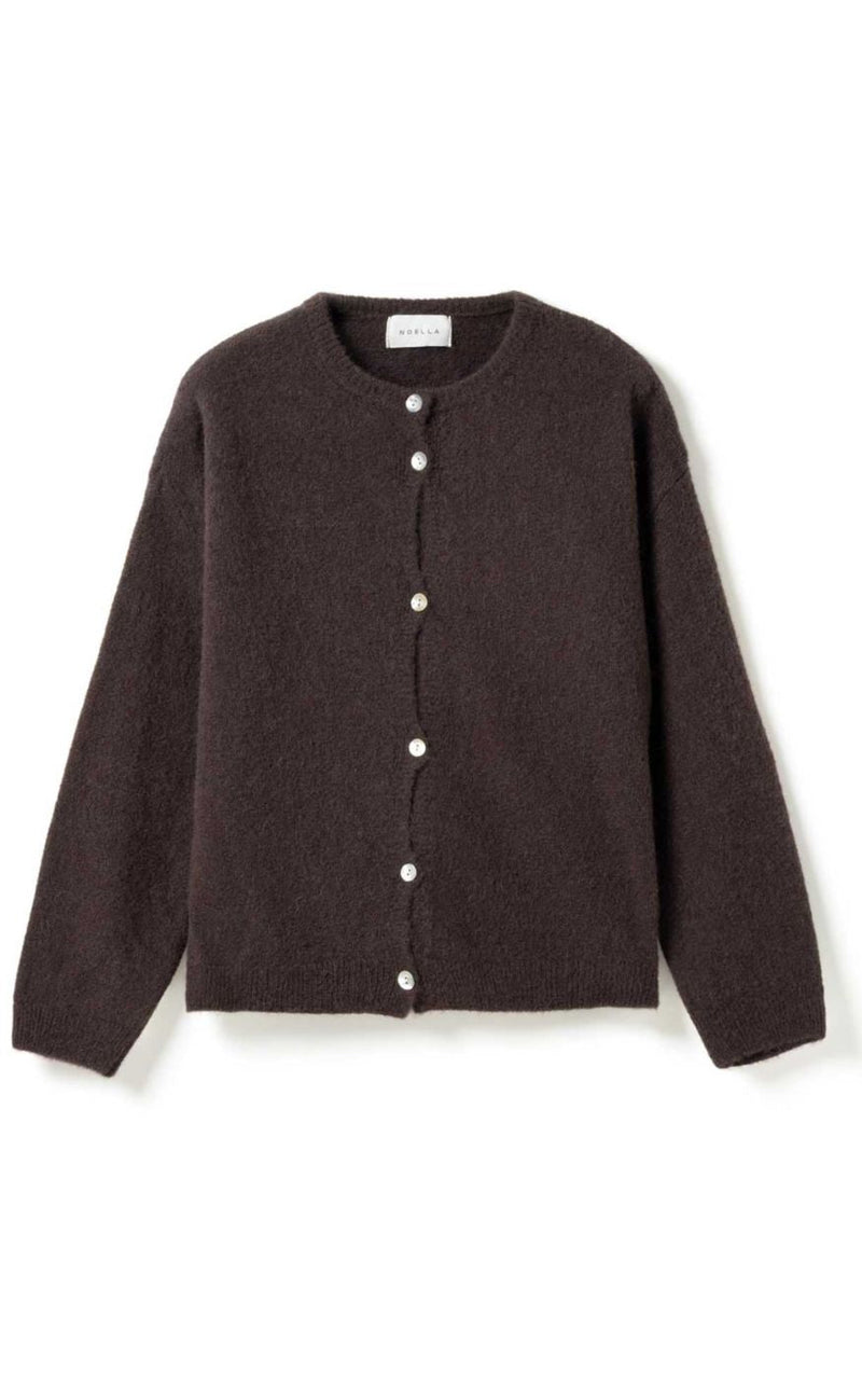 Noella Cardigan - Numa - Chocolate