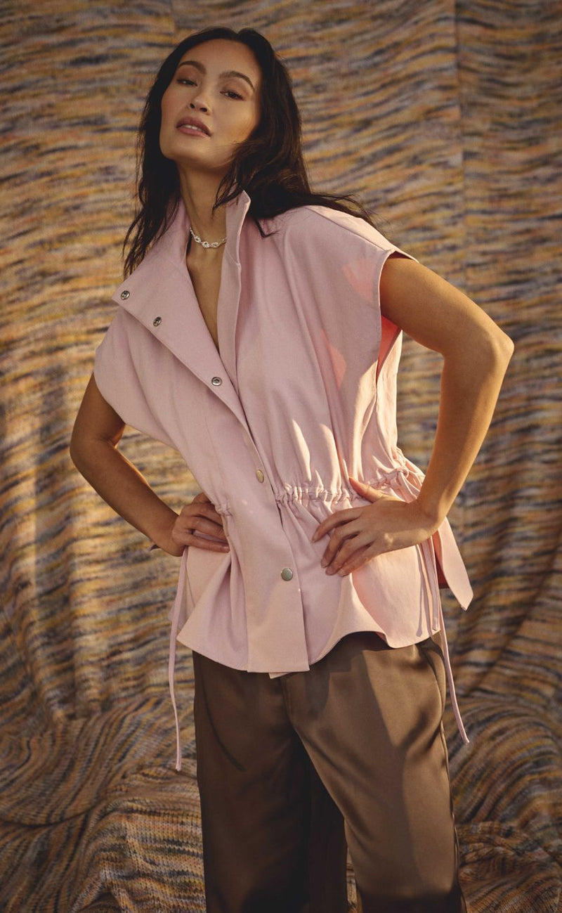 Love & Divine Vest - Love1293-1- B. Pink