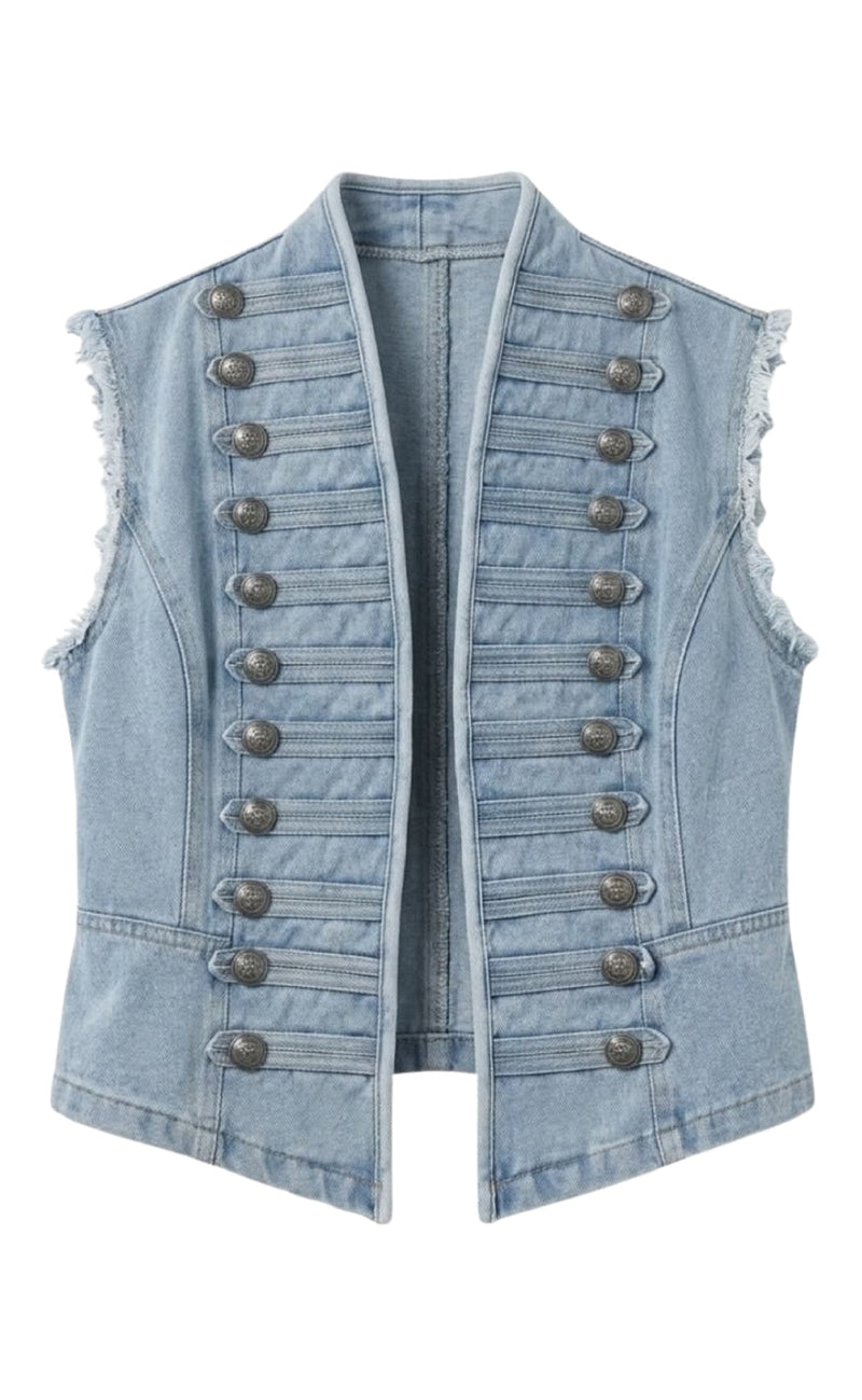 Tim & Simonsen Vest - Michaela - Light Blue