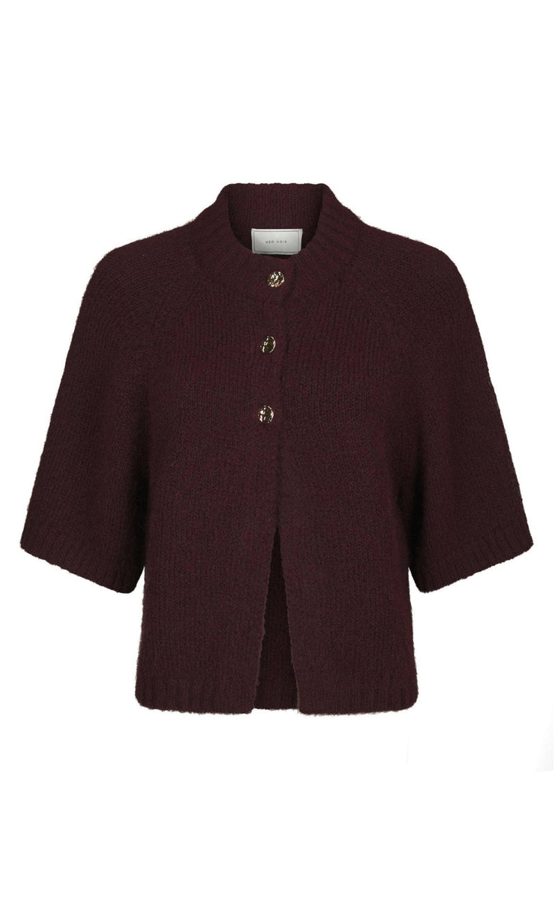 Neo Noir Cardigan - Benuta - Burgundy