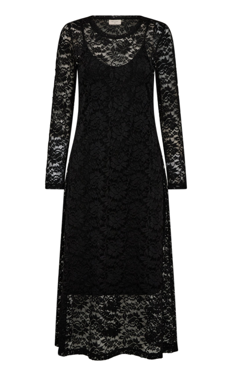 Freequent Kjole - Saldo - Black