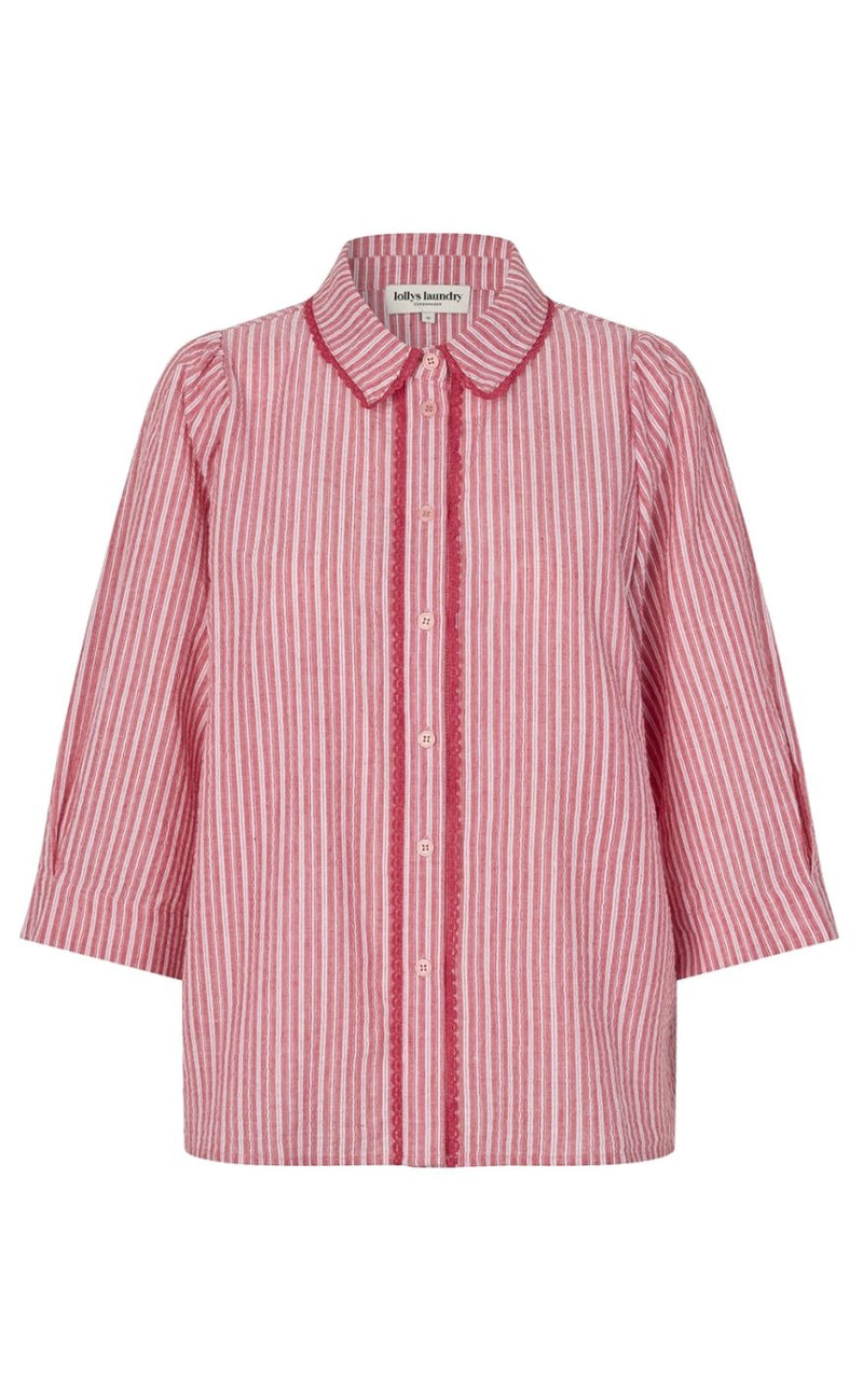 Lollys Laundry Skjorte - BonoLL SS - Red