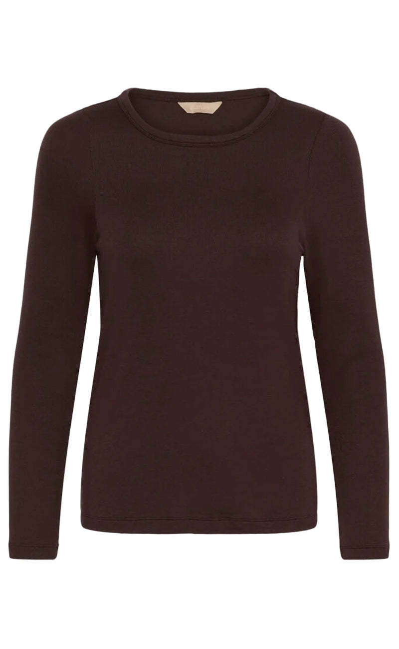 Culture Bluse - Nia Juliet - Coffee Bean