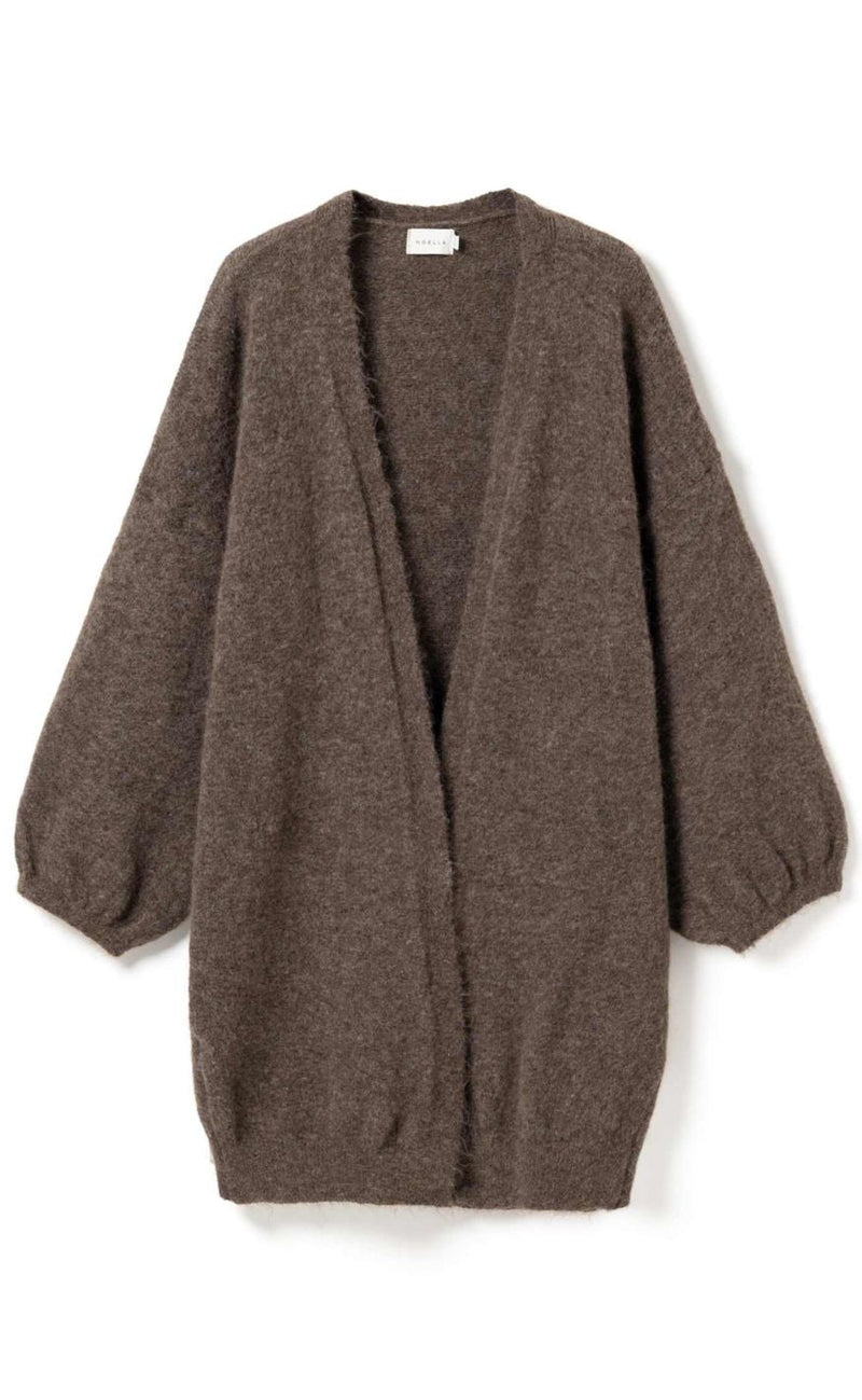 Noella Cardigan - Maricela - Timber Brown Melange