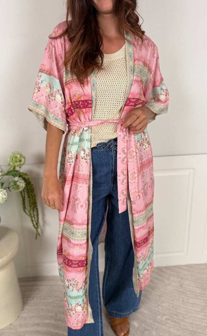 Marta Du Chateau Kimono - Ajla - Rosa6534tpk