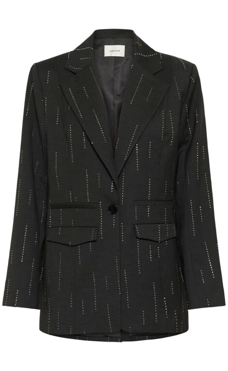 Gestuz Blazer - Adira - Dark Grey Melange