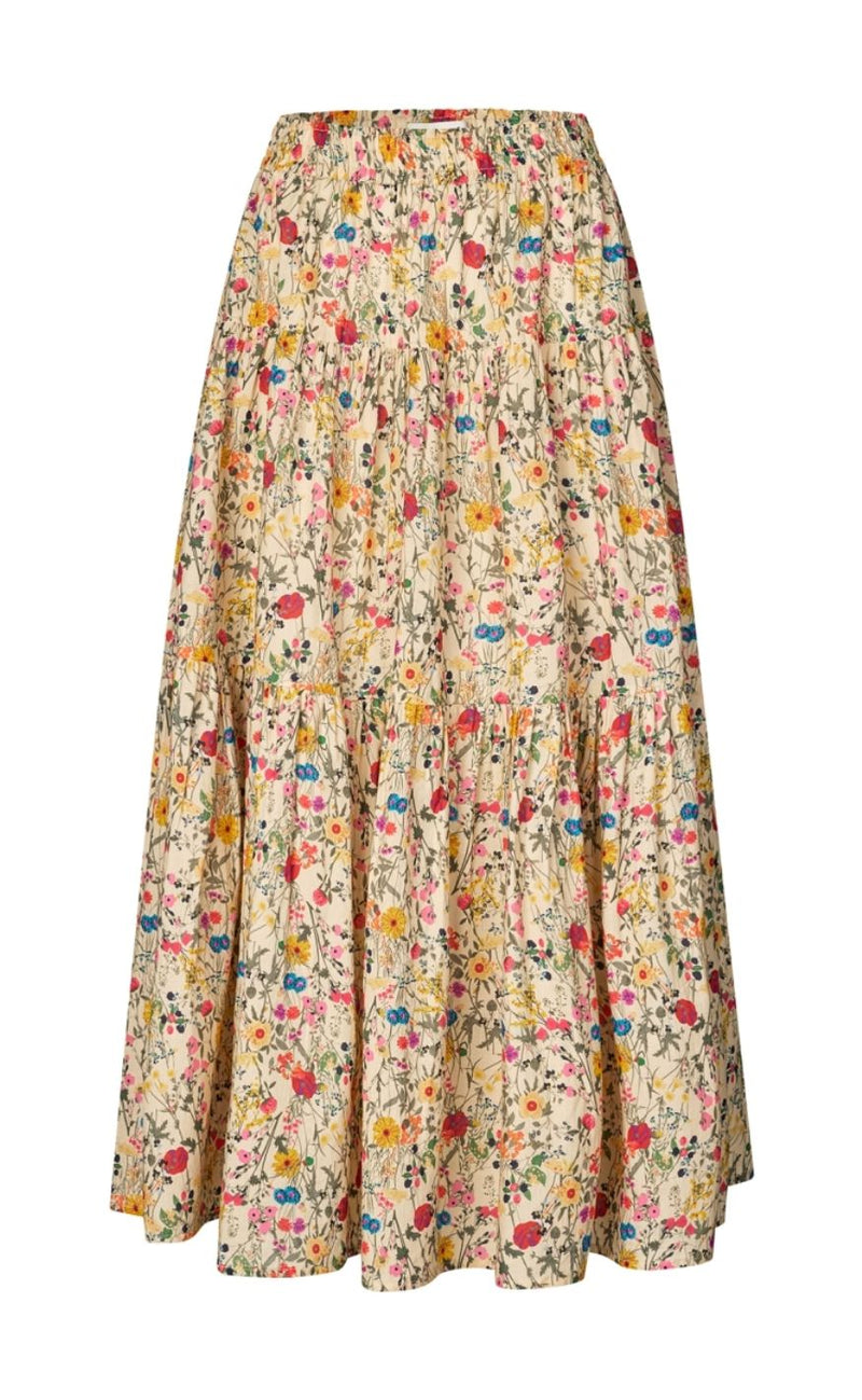 Lollys Laundry Skjørt - SunsetLL Maxi - Flower Print