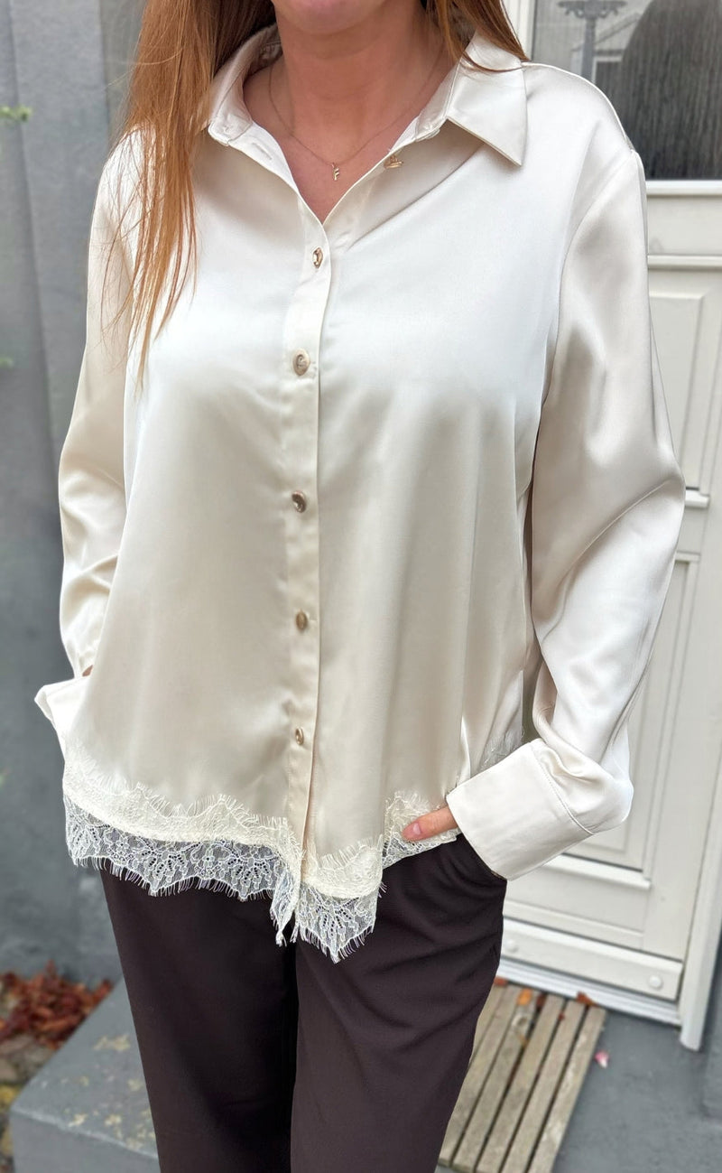 Say INA Copenhagen Skjorte - Noelie - Offwhite