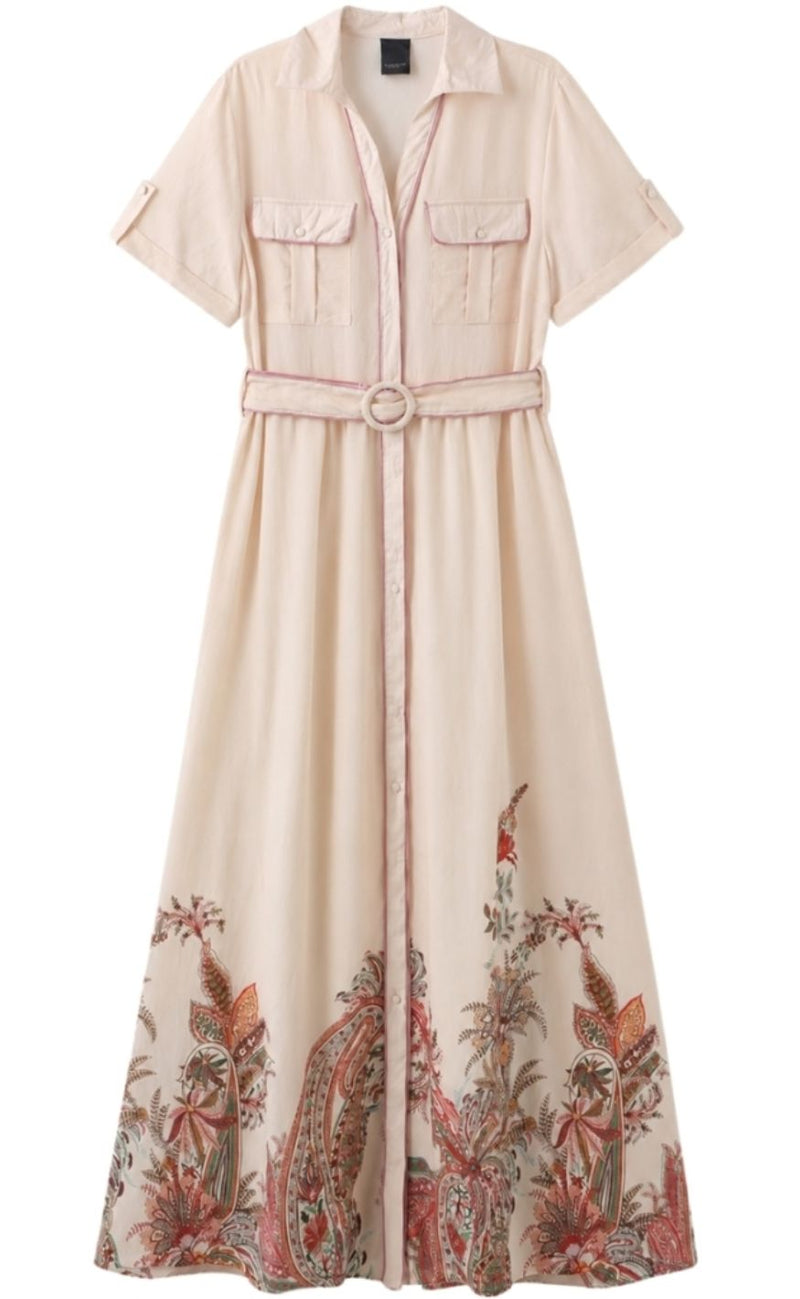 Luxzuz Kjole - Vibe - Lotus Flower 3080