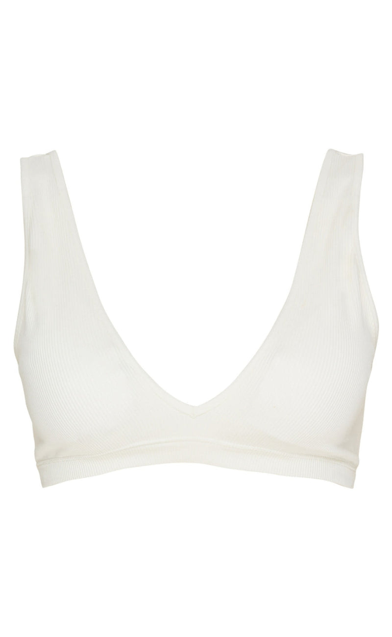 Tim & Simomsen Topp - Costina Rib - Ivory